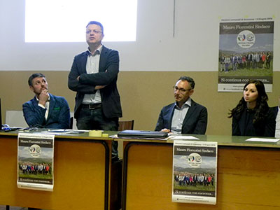 Sandro Bertagnoli presenta i lavori compiuti in 5 anni