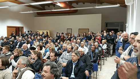 Pubblico in sala Bodenheim